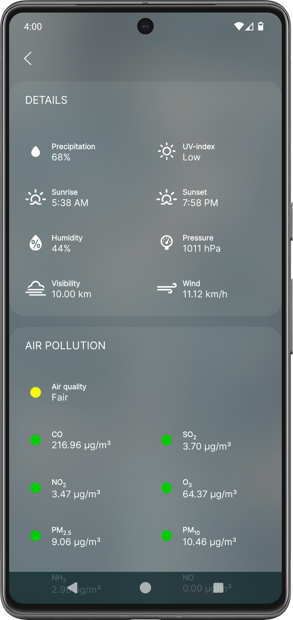 Weather forecast preview 2 Weather forecast preview 2