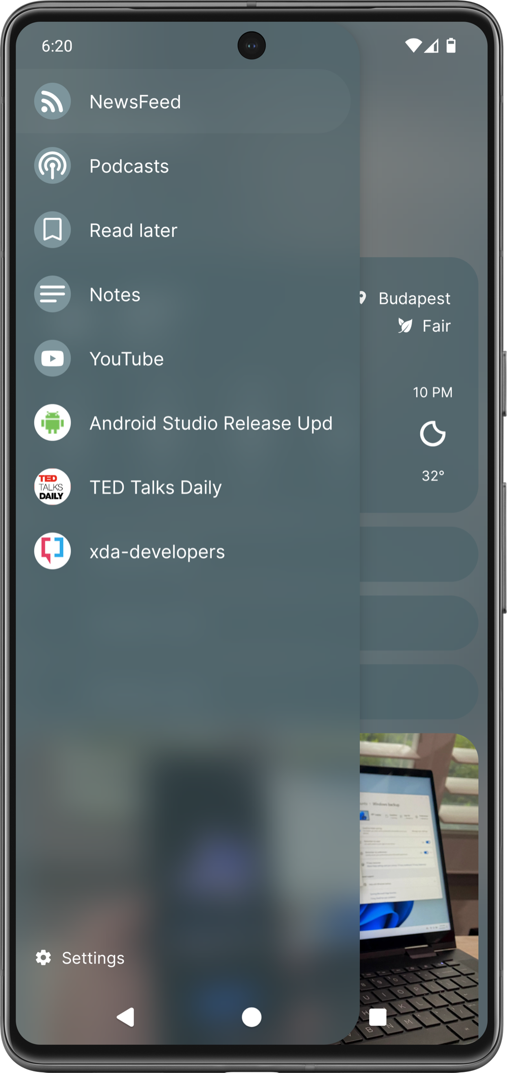 NewsFeed sidebar NewsFeed sidebar
