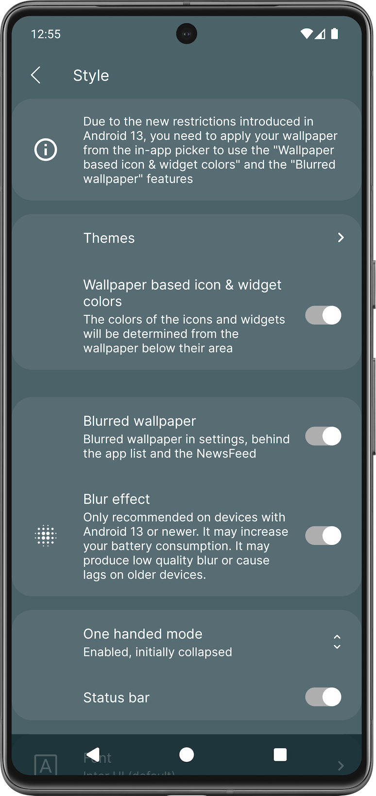 Theme picker Theme picker