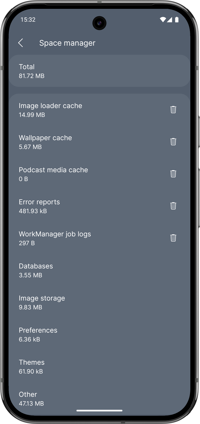 Space manager preview
