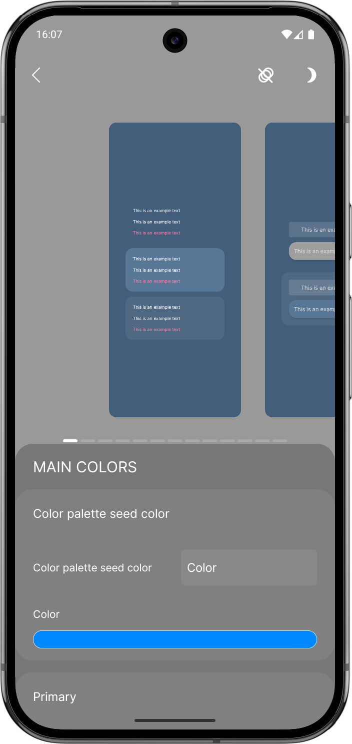 Ui color editor preview